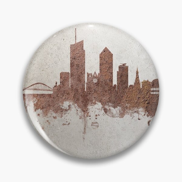 Item preview, Lyon France Skyline designed and sold by ArtPrints.