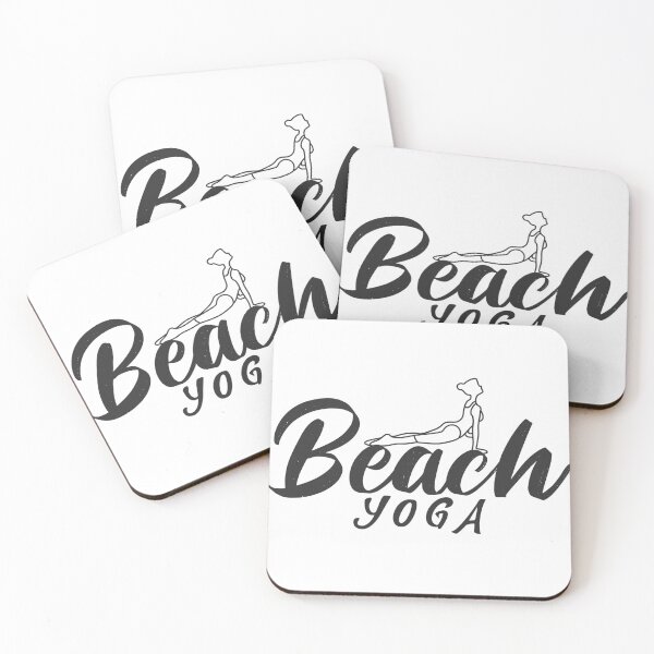 Item preview, Beach Yoga stretch dark designed and sold by papayaride.