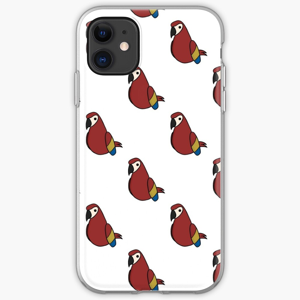 Adopt Me Parrot Iphone Case Cover By Monisha Redbubble - roblox adopt me parrot