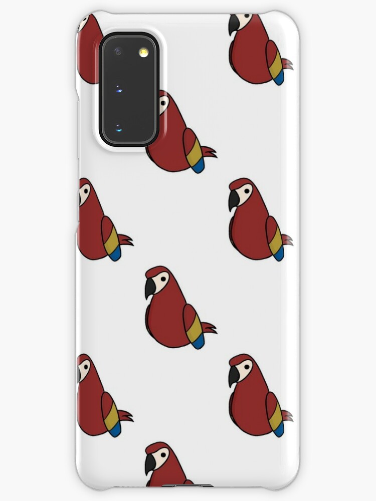 Adopt Me Parrot Case Skin For Samsung Galaxy By Monisha Redbubble - parrot skin roblox