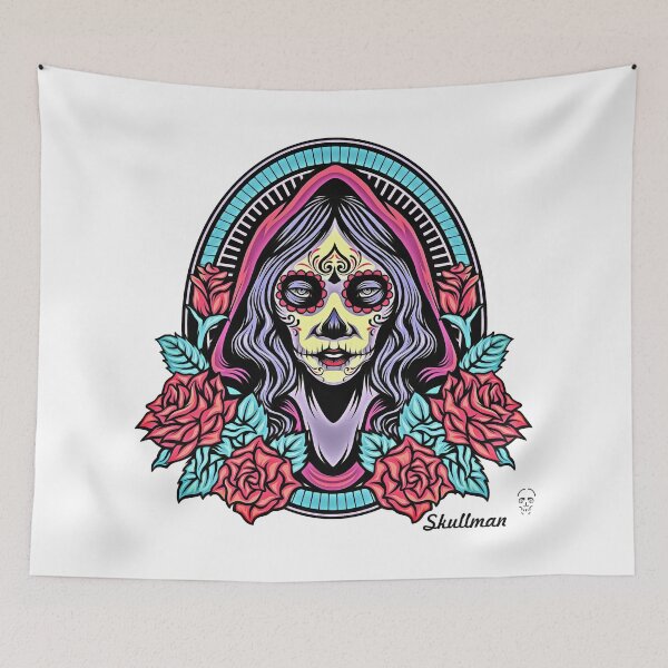 Item preview, Sugar Skull - Day of the Dead designed and sold by theSkullman.