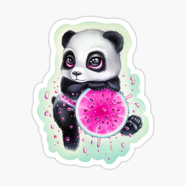 Panda one in a Melon! Sticker