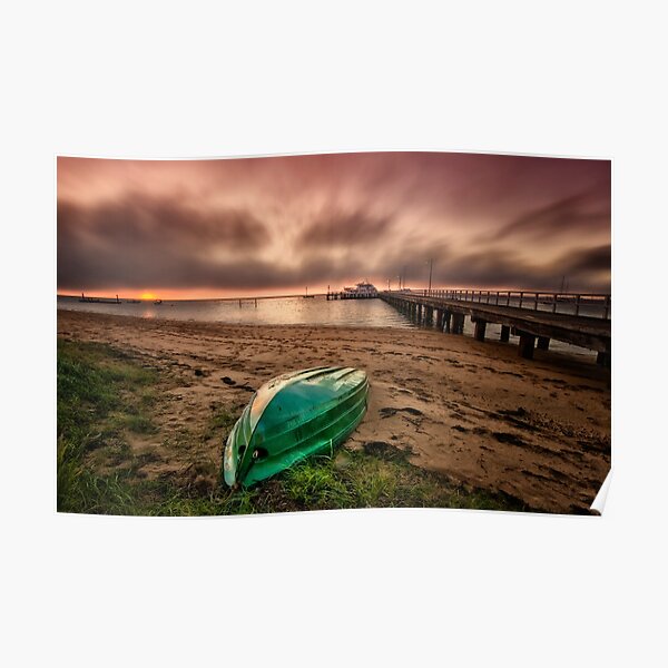 Rhyll Sunrise Poster