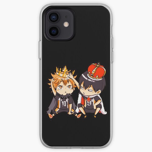 Haikyuu Hinata Kageyama Funda blanda para iPhone