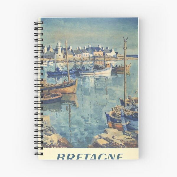 Artikelvorschau, Bretagne vintage travel poster entworfen und verkauft von stickart-marek.