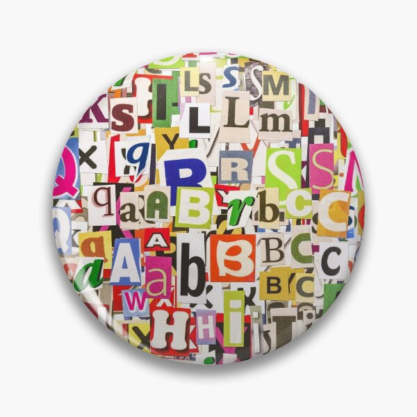 Item preview, Ransom Note designed and sold by Rainbows Galore.