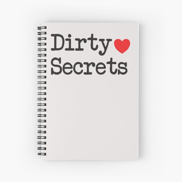 Item preview, Dirty Secrets Spiral Notebook designed and sold by Neolithic15.