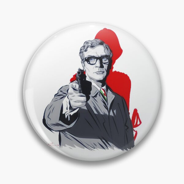 Item preview, Michael Caine - An illustration by Paul Cemmick designed and sold by TIGERDAVER.