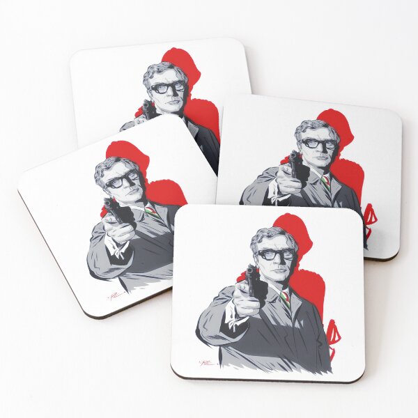 Item preview, Michael Caine - An illustration by Paul Cemmick designed and sold by TIGERDAVER.