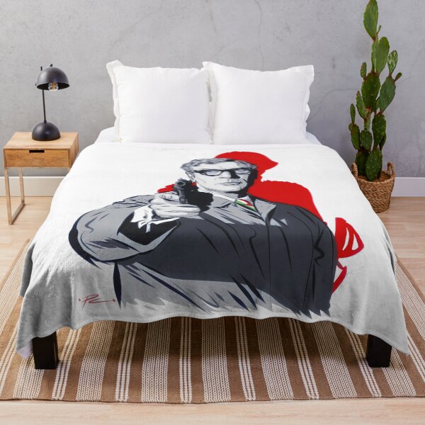 Item preview, Michael Caine - An illustration by Paul Cemmick designed and sold by TIGERDAVER.