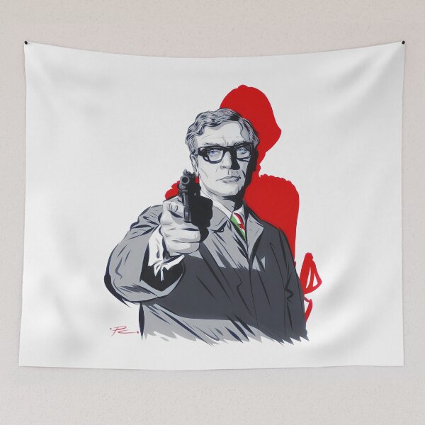 Item preview, Michael Caine - An illustration by Paul Cemmick designed and sold by TIGERDAVER.