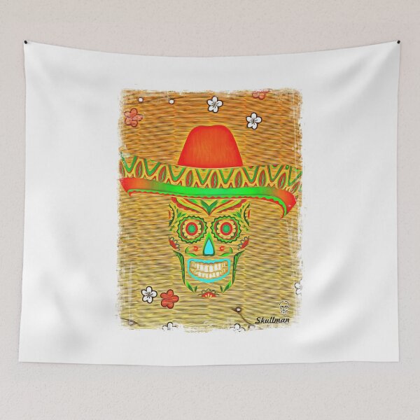 Item preview, Sugar Skull - Day of the Dead designed and sold by theSkullman.