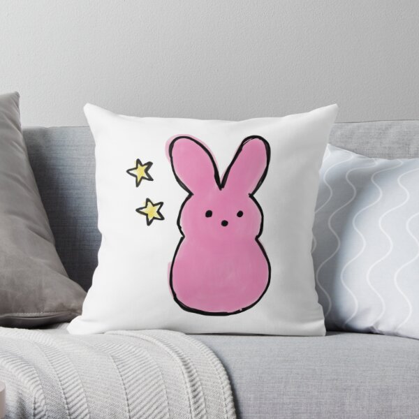 lil peep bunny pillow