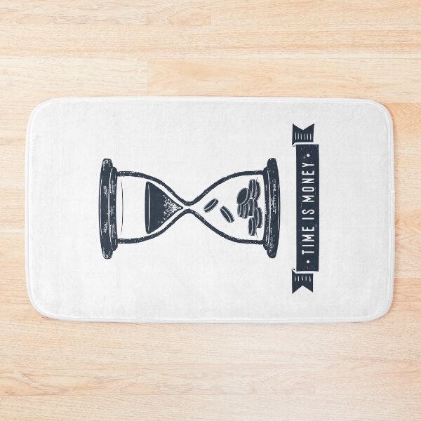 Item preview, Time Is Money. Motivational Quote.Creative Illustration designed and sold by Sloth Astronaut.