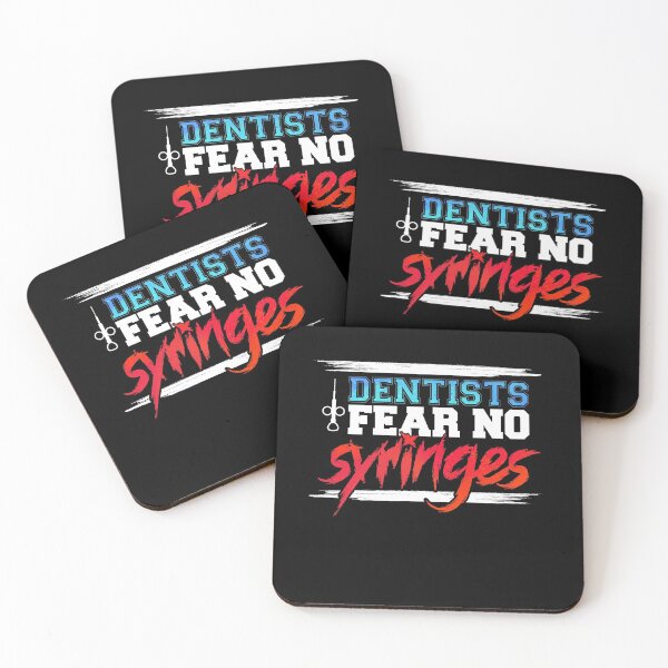 Item preview, Funny Dentists Fear No Syringes Gift Idea designed and sold by BarrelLive.