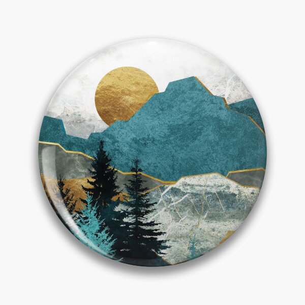 Item preview, Metallic Mountains  designed and sold by millamix.
