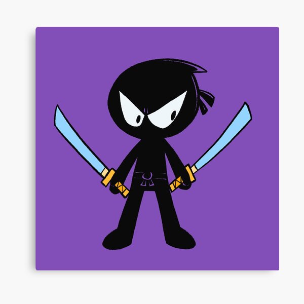 Ninja Kidz Wall Art Redbubble - roblox ninja simulator rainbow sword