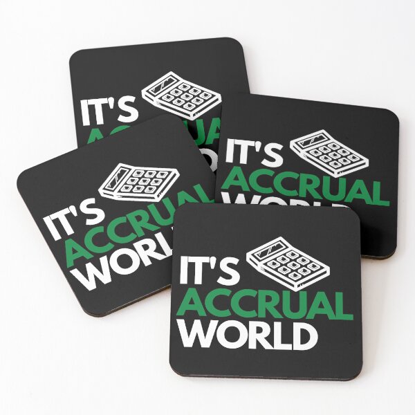 Item preview, It's Accrual World Accounting Audit designed and sold by IntegrityDesign.