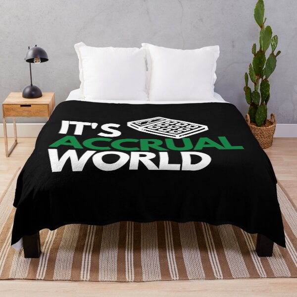 Item preview, It's Accrual World Accounting Audit designed and sold by IntegrityDesign.