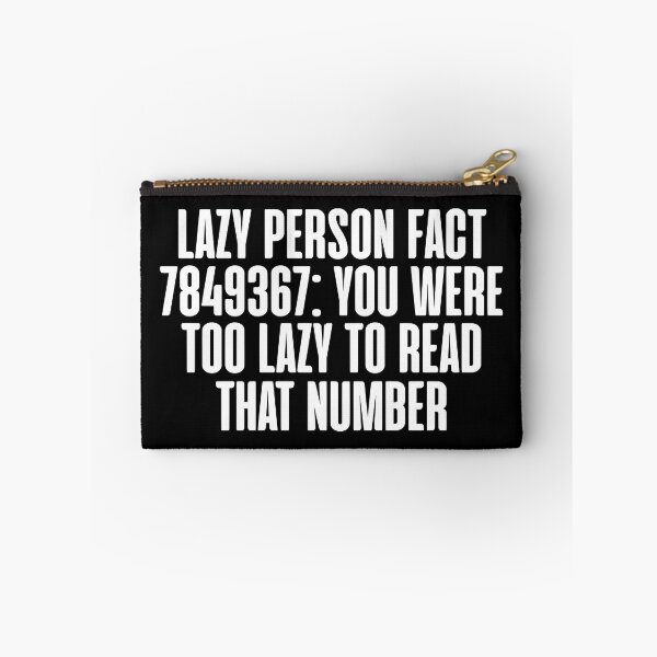 Item preview, Lazy Person Funny Joke designed and sold by JackCurtis1991.