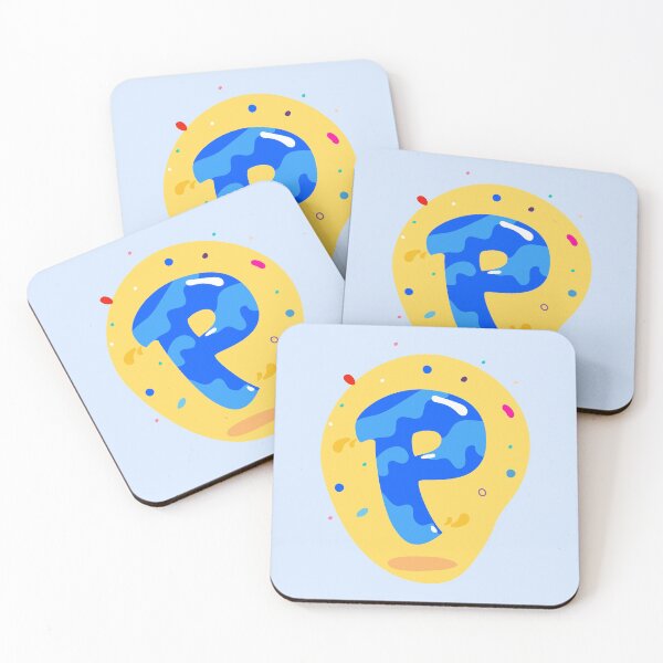 Item preview, Colourful Letter P designed and sold by StudioMonokrom.