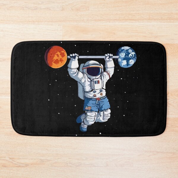 Item preview, astronaut exercising designed and sold by Pride Art.