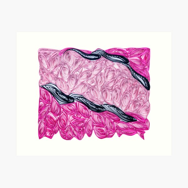 Aperçu de l'œuvre en tissu créée et vendue par Magdalena Rutkowska.