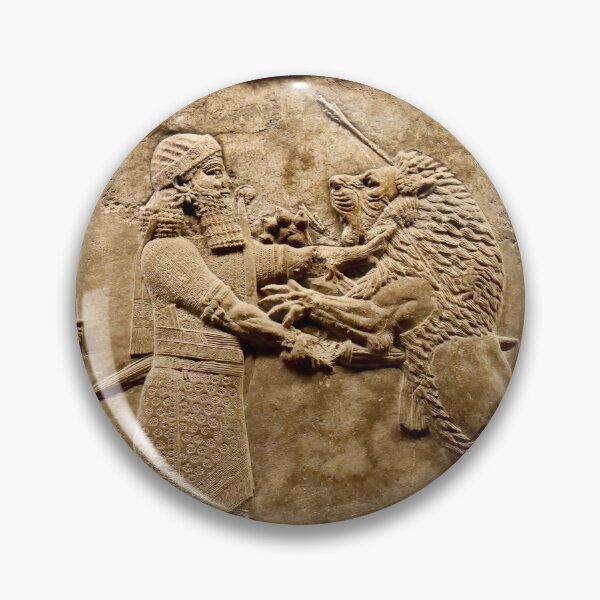 Item preview, Assyrian Lion Hunt 01 designed and sold by Weston  Westmoreland.