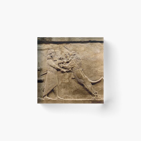 Item preview, Assyrian Lion Hunt 01 designed and sold by Weston  Westmoreland.