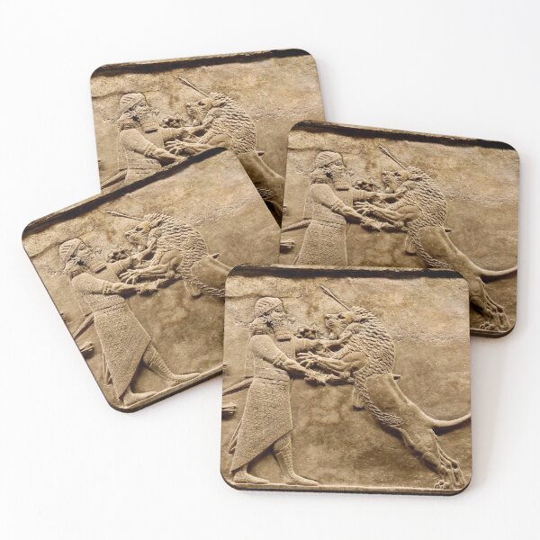 Item preview, Assyrian Lion Hunt 01 designed and sold by Weston  Westmoreland.