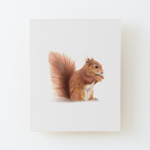 The Hoarder Wood Mounted Print