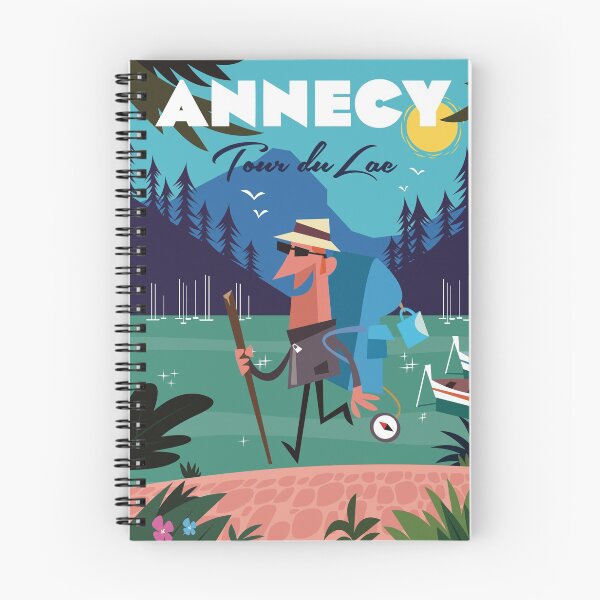 Artikelvorschau, Annecy Tour du Lac Poster entworfen und verkauft von Gary Godel.