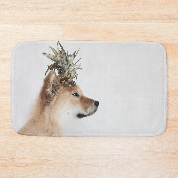 Item preview, Dog with pineapple on the head designed and sold by nektarinchen.