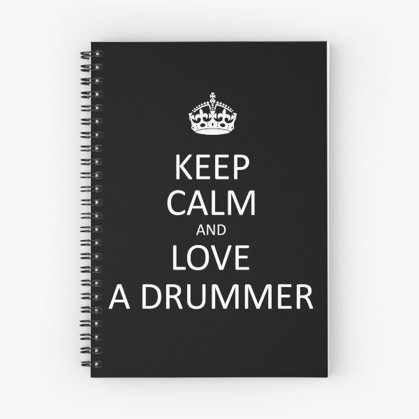 Item preview, Keep calm and love a drummer designed and sold by Aclothing.