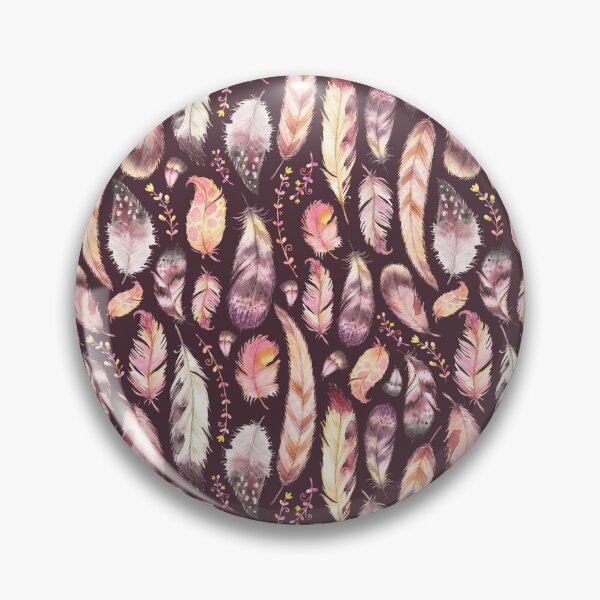 Item preview, Watercolor Feathers designed and sold by Rainbows Galore.