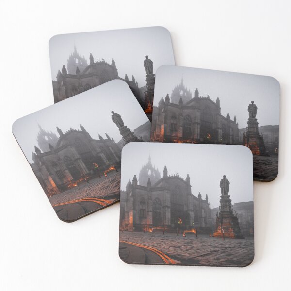 Item preview, St Giles Cathedral in the mist designed and sold by Steven Lennie.