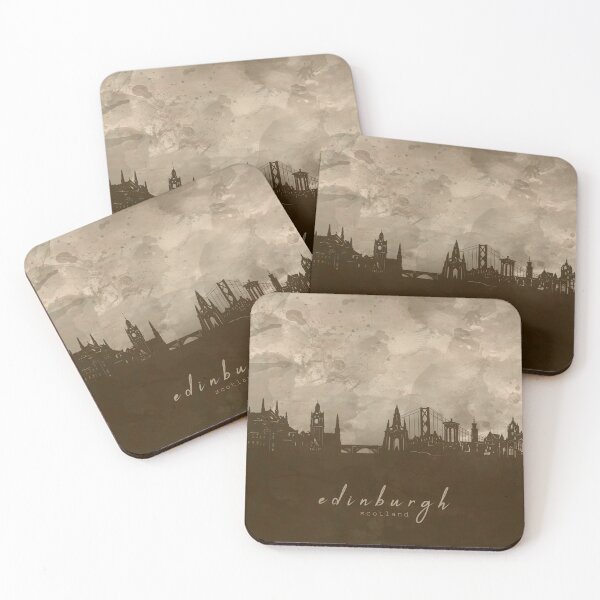 Item preview, edinburgh skyline designed and sold by BekimART2.