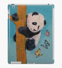 Panda Schmetterlinge iPad-Hülle & Klebefolie
