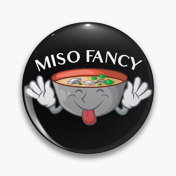 Item preview, Miso Fancy - Cute Miso Soup Japanese Food designed and sold by JackCurtis1991.