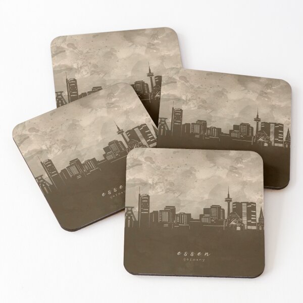 Item preview, essen skyline designed and sold by BekimART2.