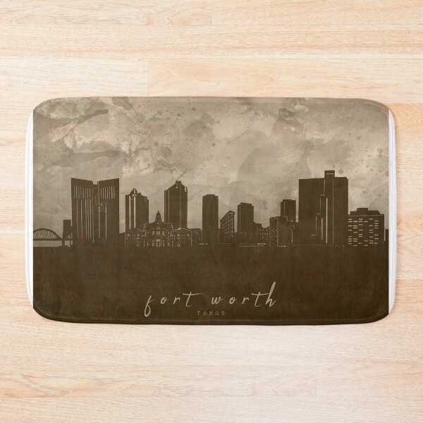 Item preview, fort worth skyline designed and sold by BekimART2.