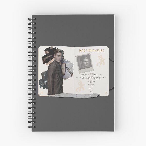 Artikelvorschau, Jace Herondale Sketchbook-Seiten entworfen und verkauft von AlysaArts.