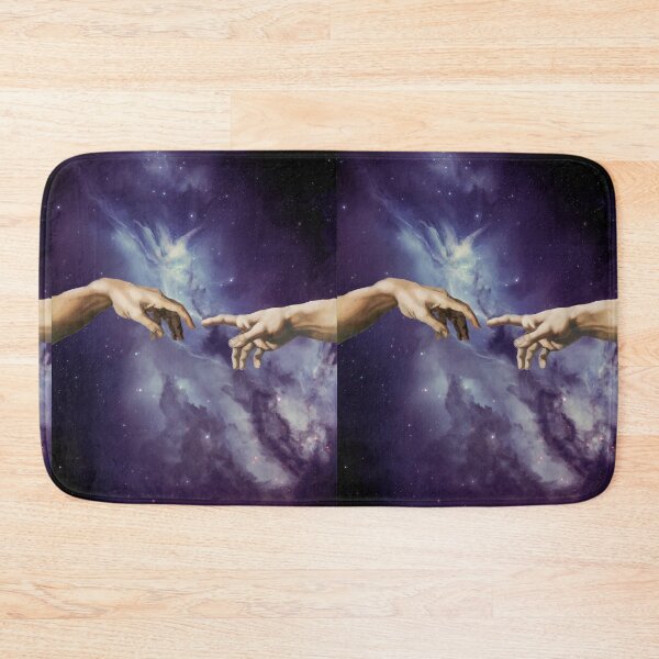 Item preview, The creation of Adam (hands - galaxy) designed and sold by Pride Art.