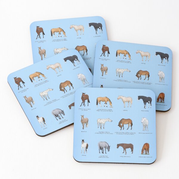 Item preview, Calming & Stress Signals in Horses designed and sold by Janneke Koekhoven.