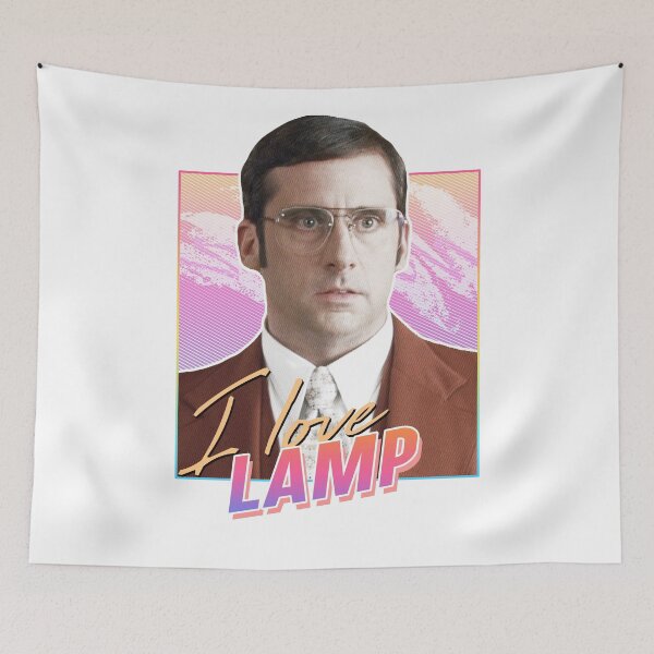 Item preview, I love lamp - 80s design designed and sold by BlueDoctor.