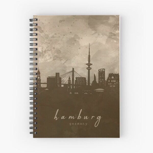 Item preview, hamburg skyline designed and sold by BekimART2.