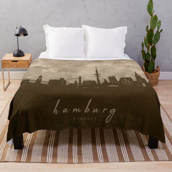 Item preview, hamburg skyline designed and sold by BekimART2.