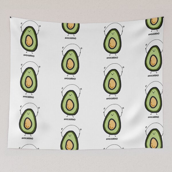 Item preview, AVOCARDIO cardio happy fitness  designed and sold by Tropical Blood.