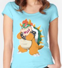 Bowser King Koopa Women's Fitted Scoop T-Shirt