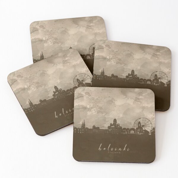 Item preview, helsinki skyline designed and sold by BekimART2.